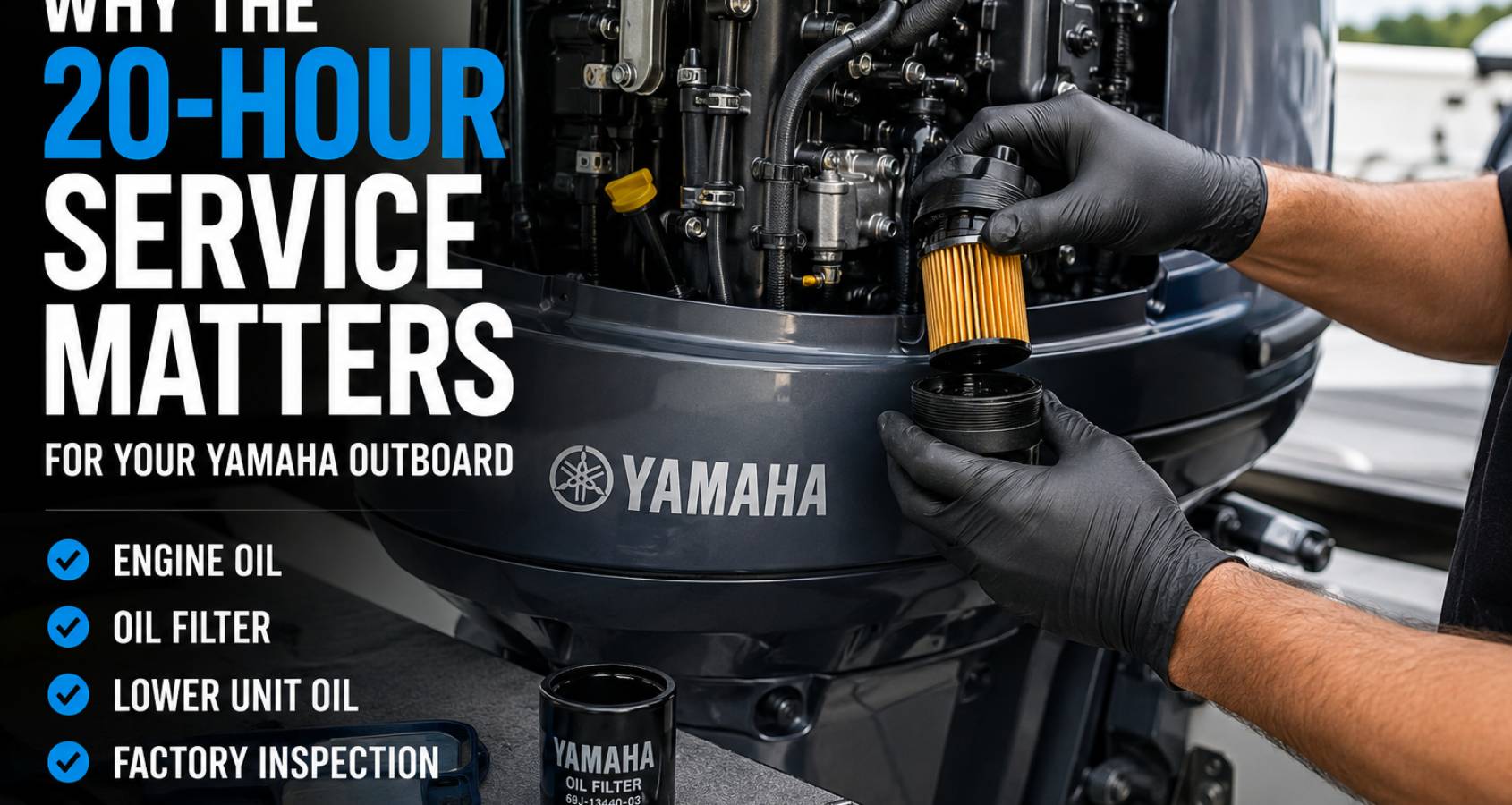 Why the 20-Hour Service Matters for Your Yamaha Outboard