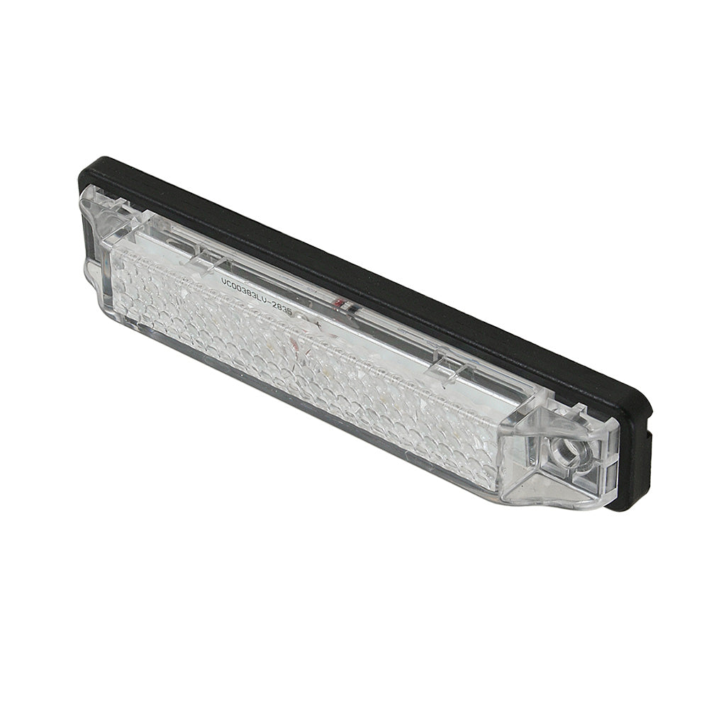 Scandvik 4 LED Light Strip  White wGasket  12V 41640P