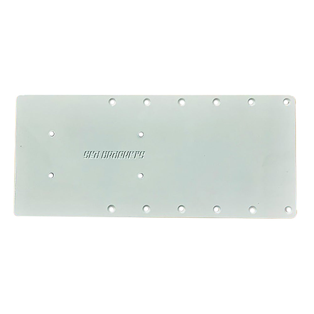 Sea Brackets 16 Straight Trolling Motor Plate fGarmin Kraken SEA2301