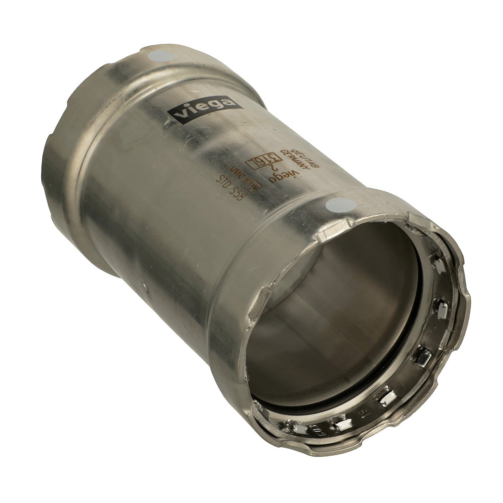 Viega MegaPress 316 FKM 34 Slip Coupling wo Stop 91295