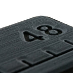 SeaDek 48 Routed Ruler  6mm  Brushed Texture  Dark GreyBlack 5358480067