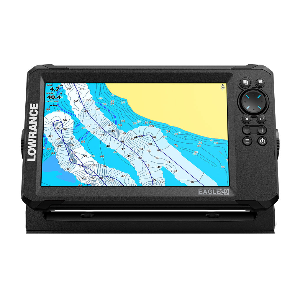 Lowrance Eagle Eye 9 Live wTM Transducer  CMAP DISCOVER Chart 00016232001