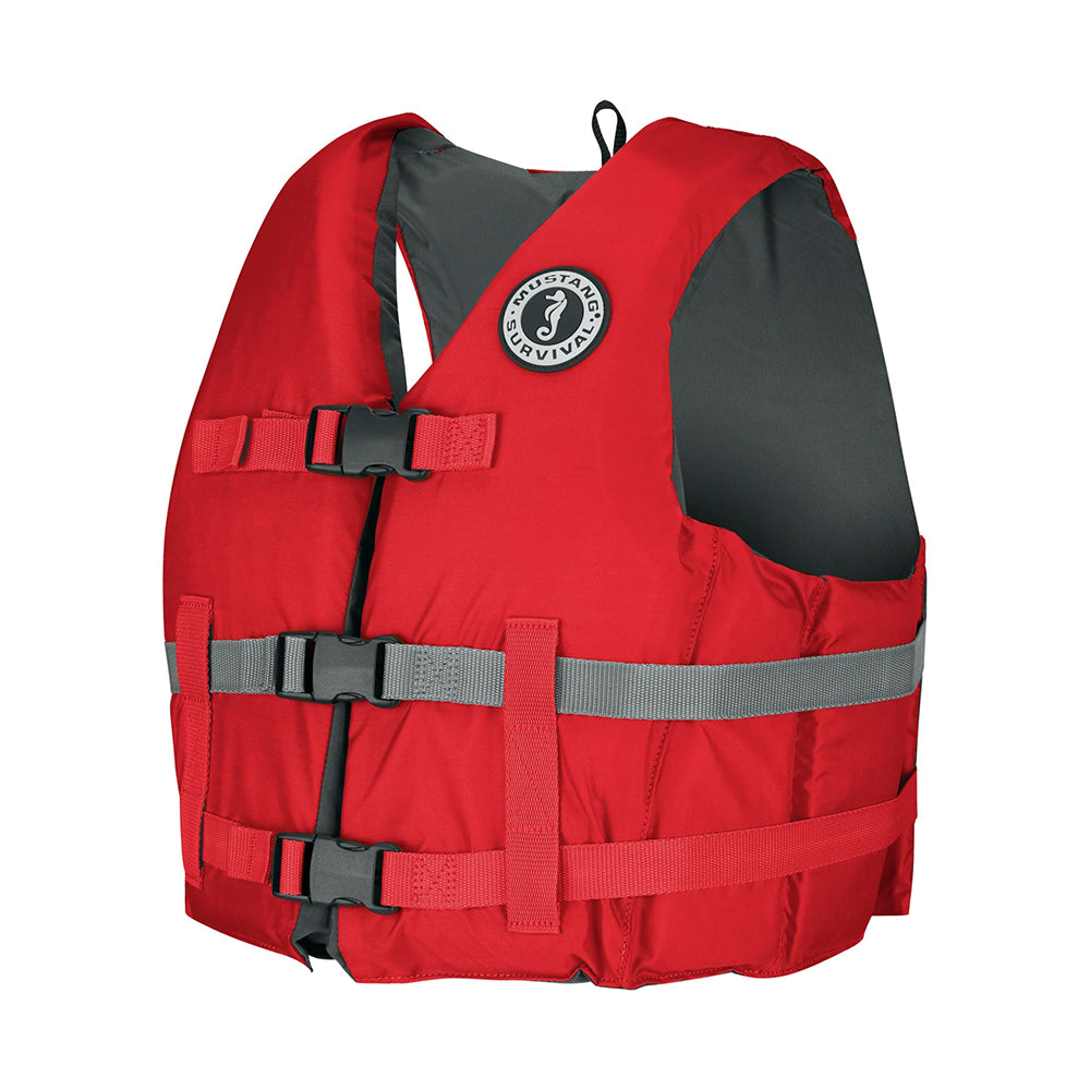 Mustang Livery Foam Vest  XLXXL  Red MV70104XLXXL