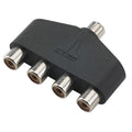 JL Audio Core 4Way Audio Interconnect Splitter  XDAICS1F4F 0101344800