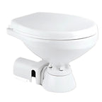 Commodore Electric Marine Toilet  Rear Macerator  Regular Size CM1RMT