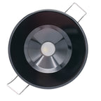 Lumitec Illusion Flush Mount LED Down Light  Spectrum RGBW  Cool White  Black Housing 117157