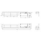 TACO Command Ratchet Hinge  1812  316 Stainless Steel Polished wHard Stop H250048