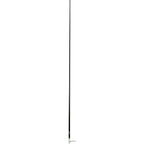 Scout 8 Black VHF Antenna 6dB Heavy Stainless Steel Ferrule w6M RG8x Includes PL259 Heavy Duty Offshore Antenna KS43 PF