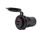 Bluewater Round Dual USBUSBC Charger 30004001A