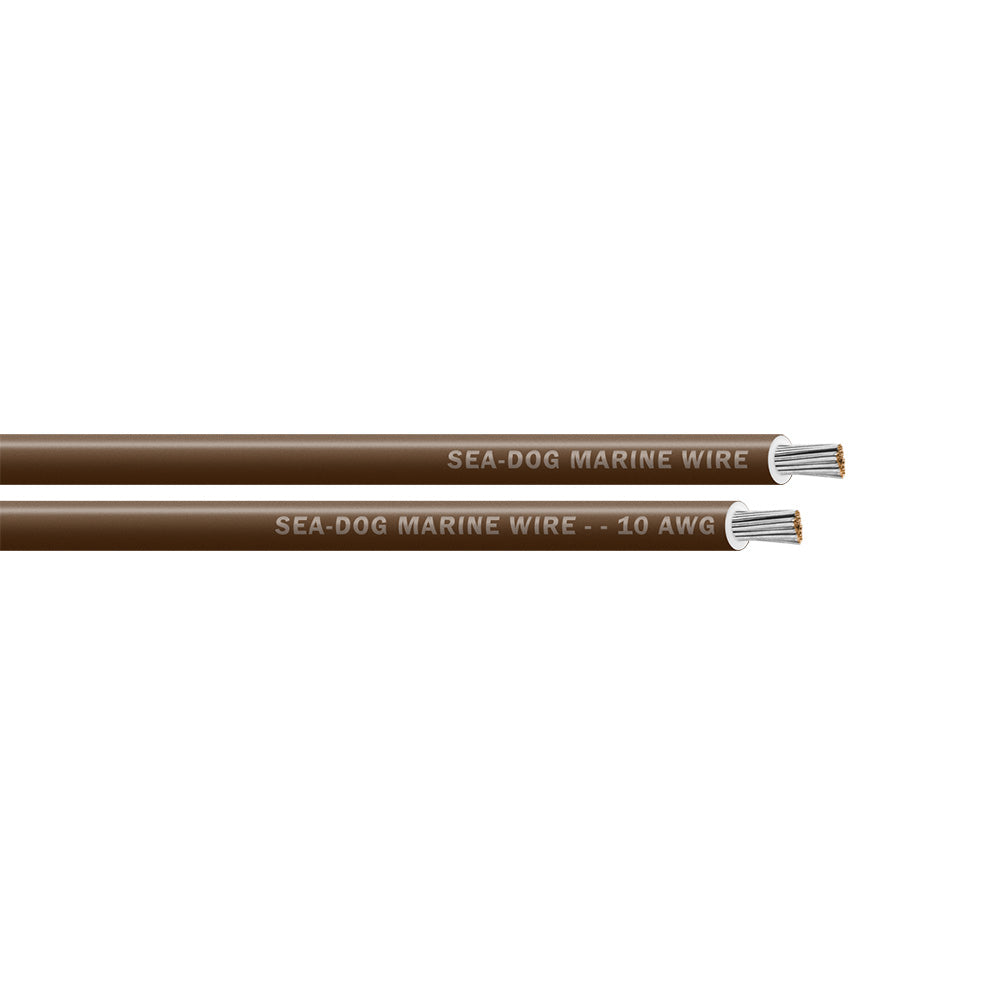 SeaDog 10 AWG Brown Primary Wire  100 8010072
