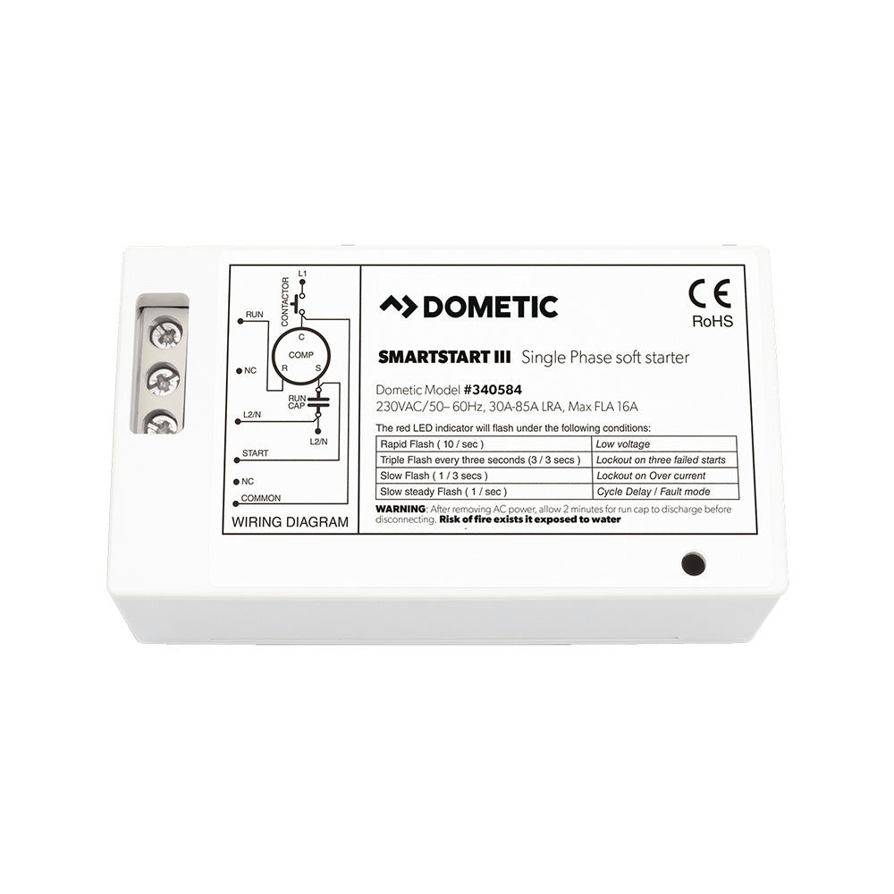 Dometic SmartStart III Single Phase Soft Starter f115V GT6 Marine Air Conditioner 9610002998