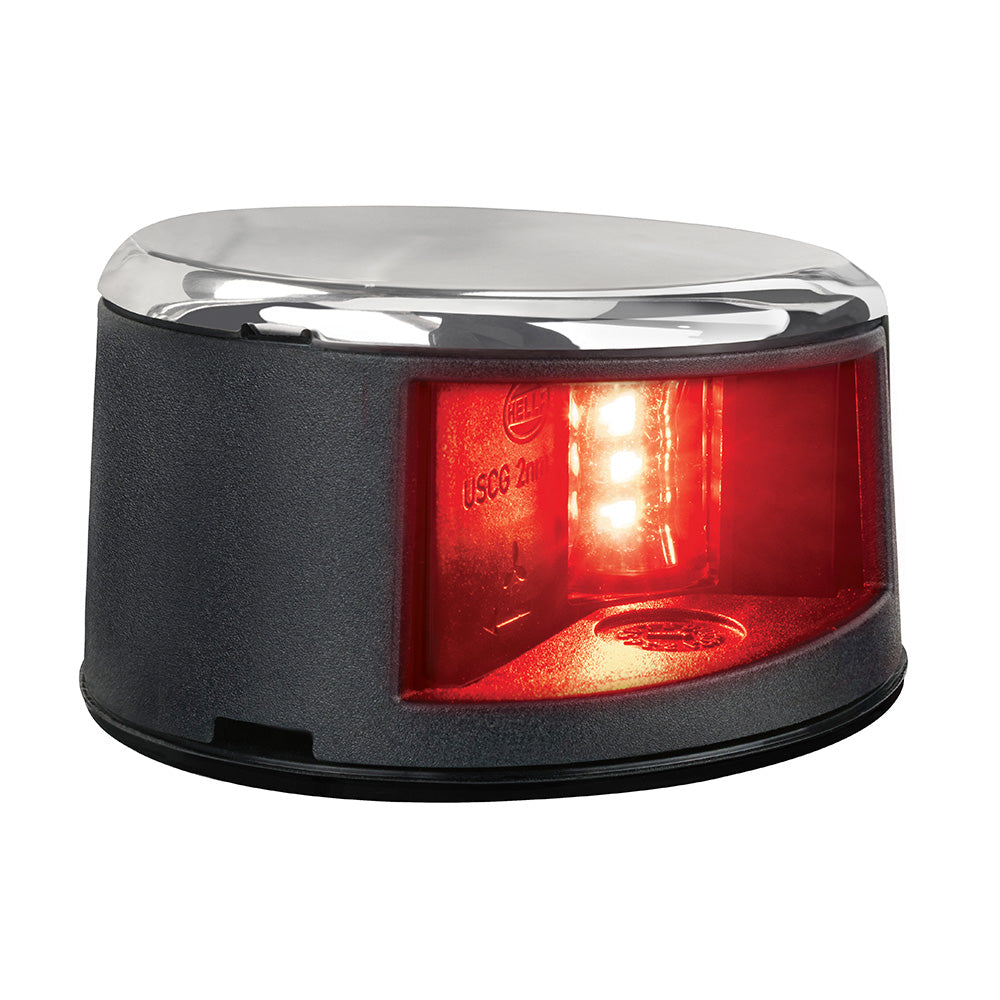 Hella Marine NaviLED Gen II Port Deck Mount Navigation Lamp  Stainless Steel 017910011