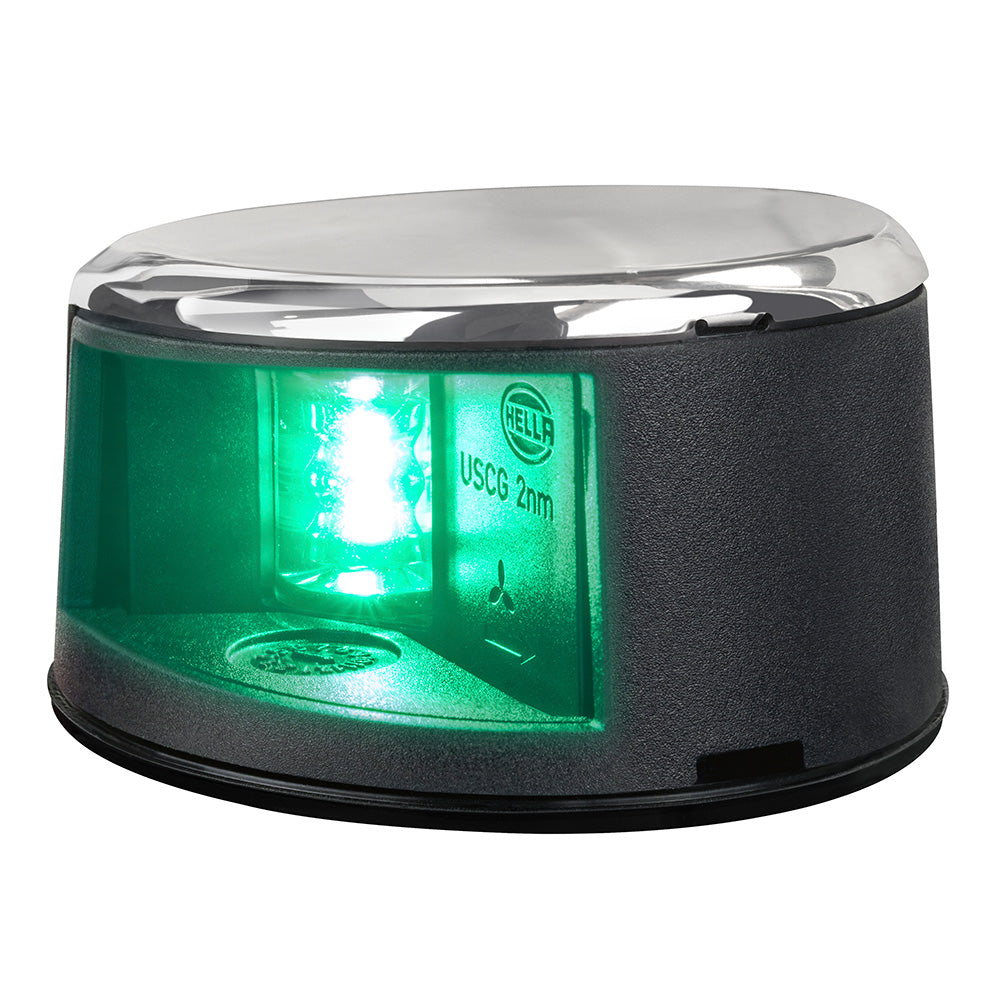 Hella Marine NaviLED Gen II Starboard Deck Mount Navigation Lamp  Stainless Steel 017910311
