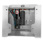 Bobs Machine 10 Setback Action Series Hydraulic Jack Plate  Silver 100111000NOPCNOSPNNG