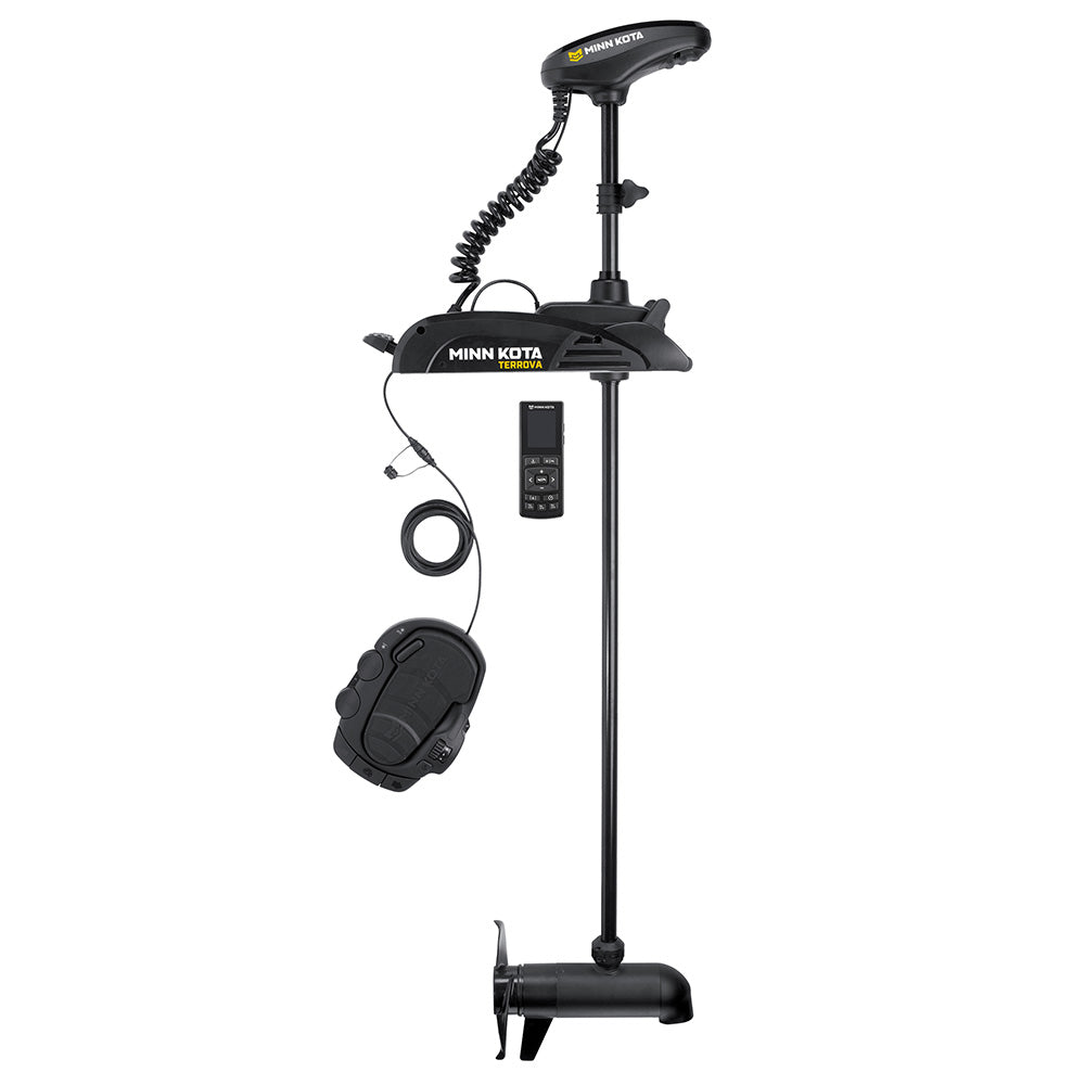 Minn Kota Terrova 80 Trolling Motor DSCWR 24V 80lb Thrust 45 Shaft Wireless Remote 1358305