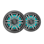 JL Audio M200 Marine Speakers 65 LED wGrey Sport Grille 0100475303