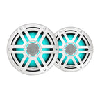 JL Audio M200 Marine Speakers 77 wLED  White Sport Grille 0100475700