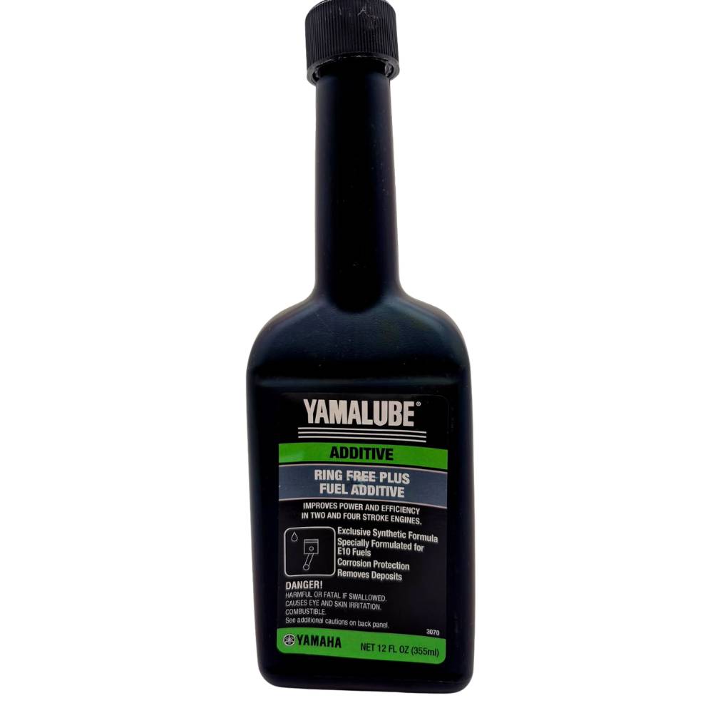 Yamalube Ring Free Plus Fuel Additive – 12 oz. Bottle – ACC-RNGFR-PL-12 – OEM
