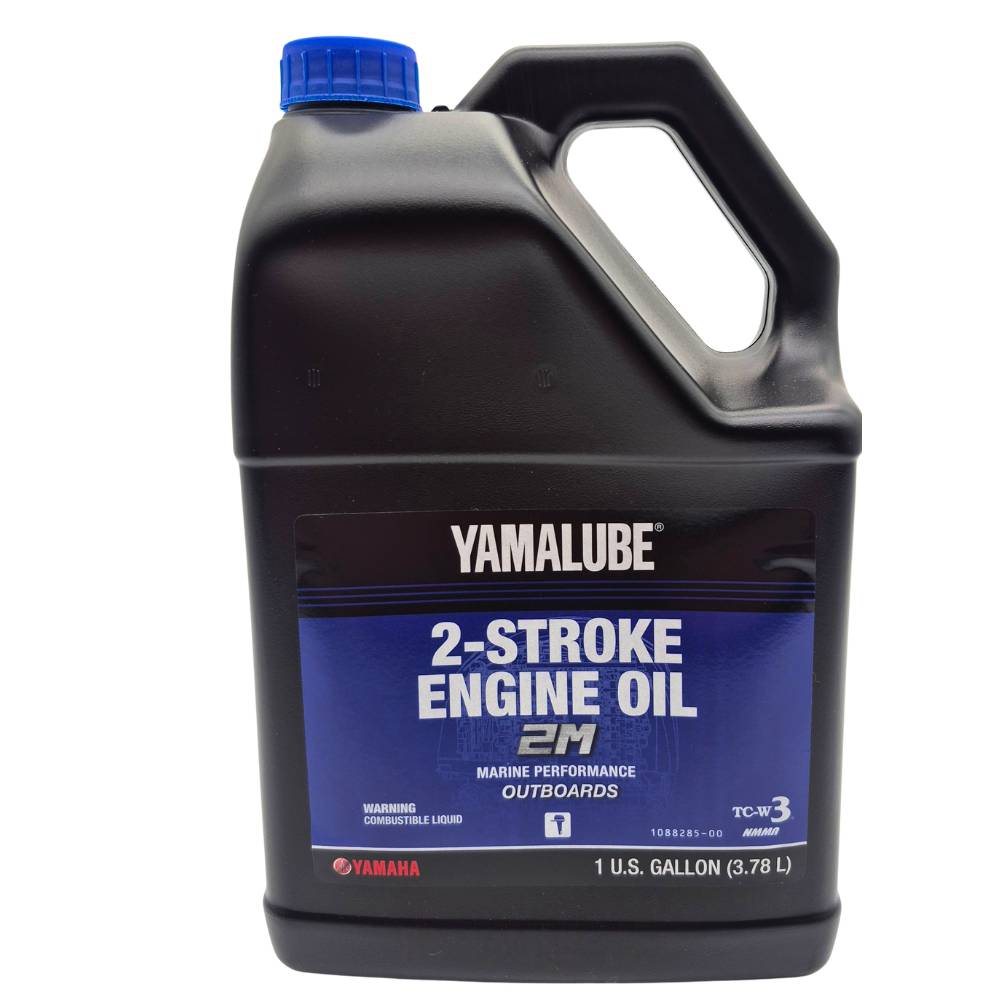 Yamalube 2M TC-W3 2-Stroke Marine Engine Oil – Gallon – LUB-STRK-M1-04 – LUB-2STRK-M1-04 – OEM