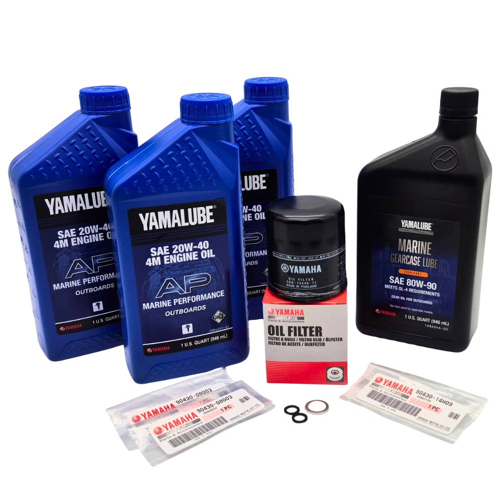 F50~F70 Oil Change Kit – 20W-40 – YAM-OILKIT-003 – OEM