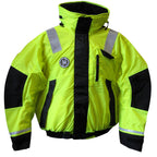 First Watch AB1100 Flotation Bomber Jacket  HiVis YellowBlack  XL AB1100HVXL