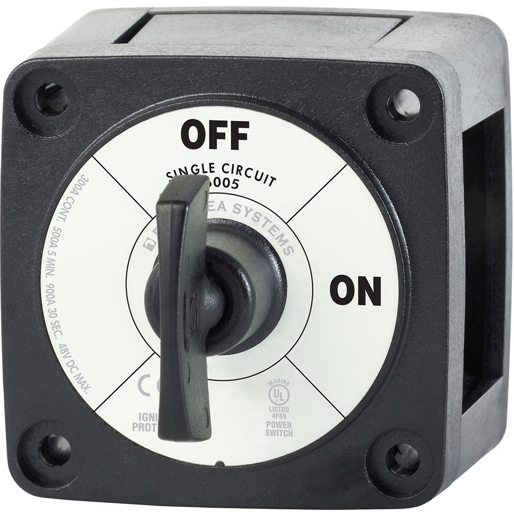Blue Sea 6005200 Battery Switch Single Circuit ONOFF  Black 6005200