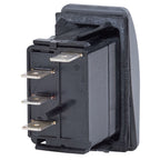 Blue Sea 7943 Contura II Switch SPDT  ONOFFON  Black 7943