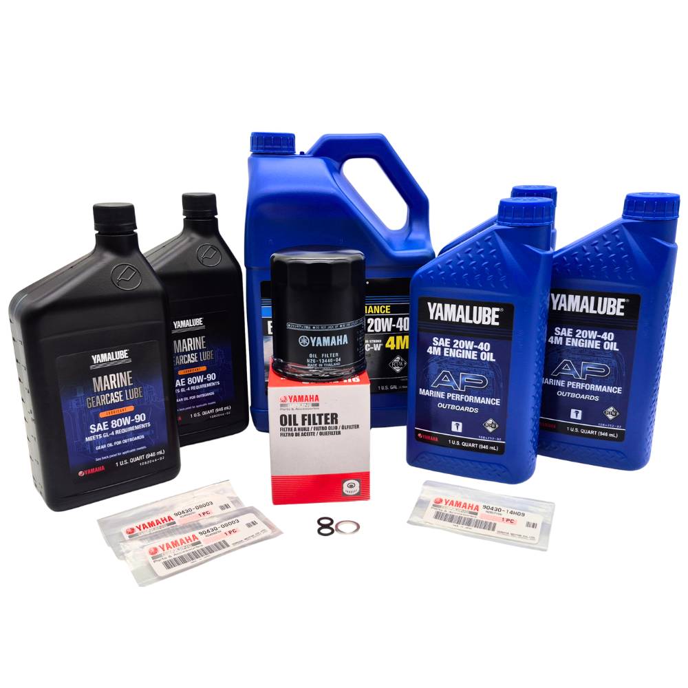 F350 Oil Change Kit – 20W-40 – YAM-OILKIT-009 – OEM