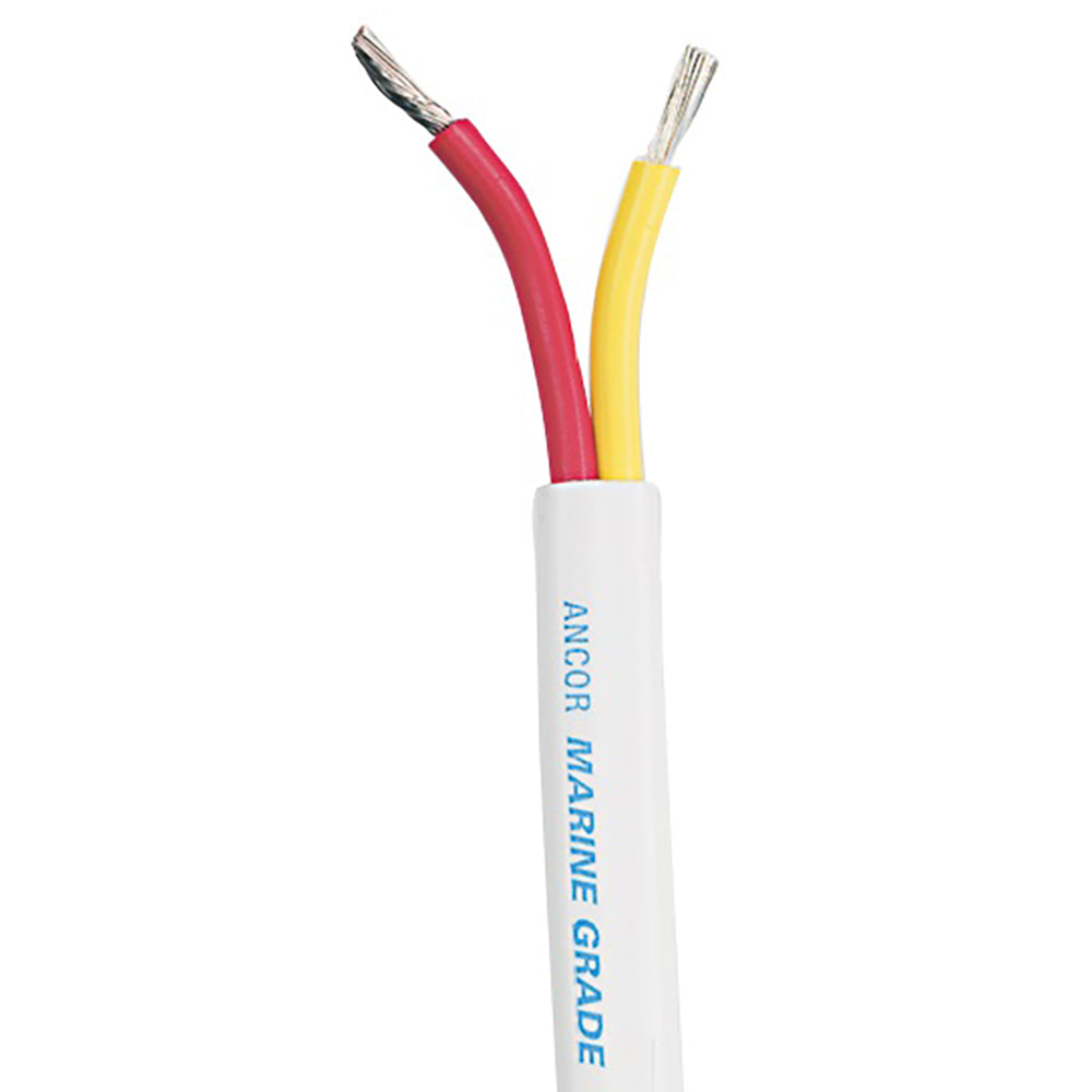 Ancor Safety Duplex Cable  102 AWG  RedYellow  Flat  250 124125
