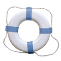 Taylor Made Decorative Ring Buoy  25  WhiteBlue  Not USCG Approved 373