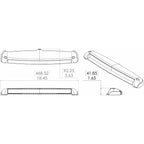 Lumitec Razor 18 Light Bar Flood  White 101586