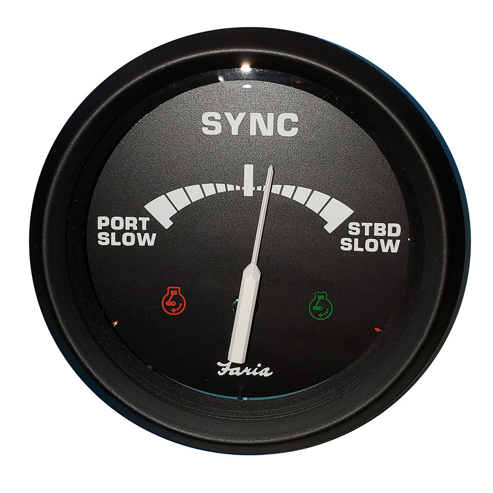 Faria 4 Gauge Engine Synchronizer fDual Engines Gas  Diesel 32807
