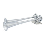 Marinco 24V Chrome Plated Dual Trumpet Air Horn 10624