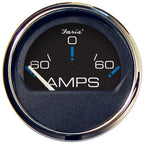 Faria Chesapeake Black 2 Ammeter Gauge 60 to 60 AMPS 13736