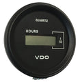 VDO Cockpit Marine 52mm 2116 LCD Hourmeter  Black DialChrome Bezel 331546