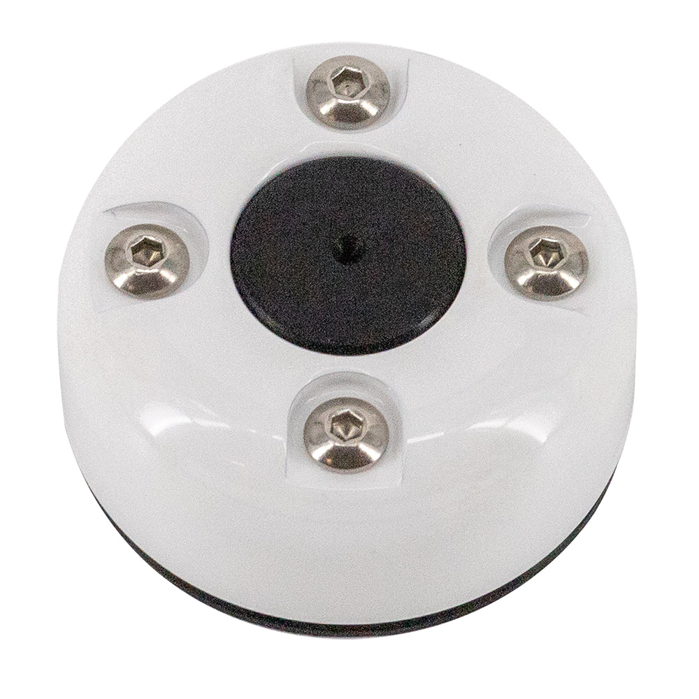 Seaview Cable Seal wCover  White Powder Coated Stainless Steel fWire Up to 135mm053 CG20SW
