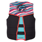 Full Throttle Womens RapidDry FlexBack Life Jacket  Womens S  PinkBlack 14250010582022