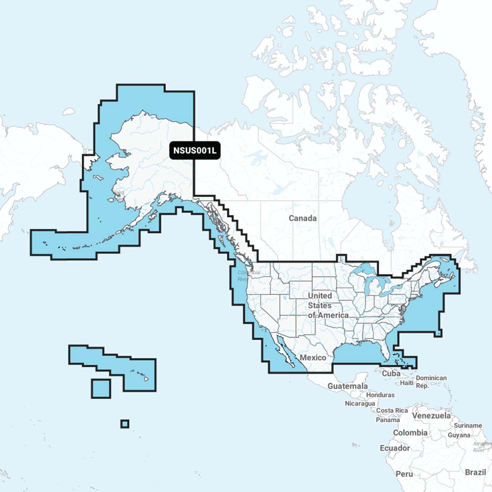 Garmin Navionics NSUS001L US  Coastal Canada 010C128720