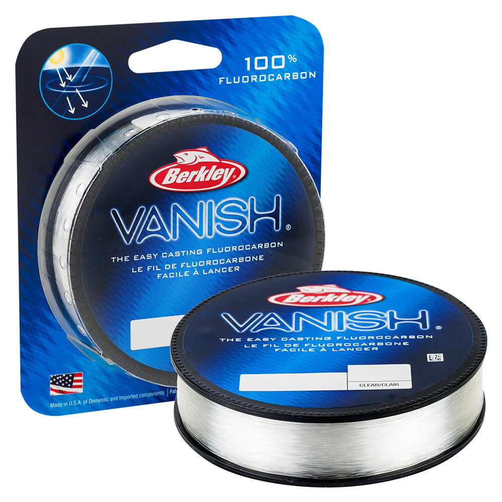 Berkley Vanish Fluorocarbon  8lbs  250yds  Clear 1562612