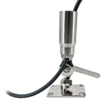 Seaview Starlink Stainless Steel 114 Threaded Adapter  Stainless Steel Ratchet Base SV114STLKRB