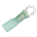 Pacer 1614 AWG Heat Shrink Ring Terminal  10 Stud Size  25 Pack TE1410R25