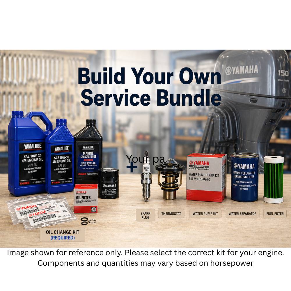 Yamaha F15–F40HP – Build Your Own Service Bundle – 10W-30 Oil – OEM