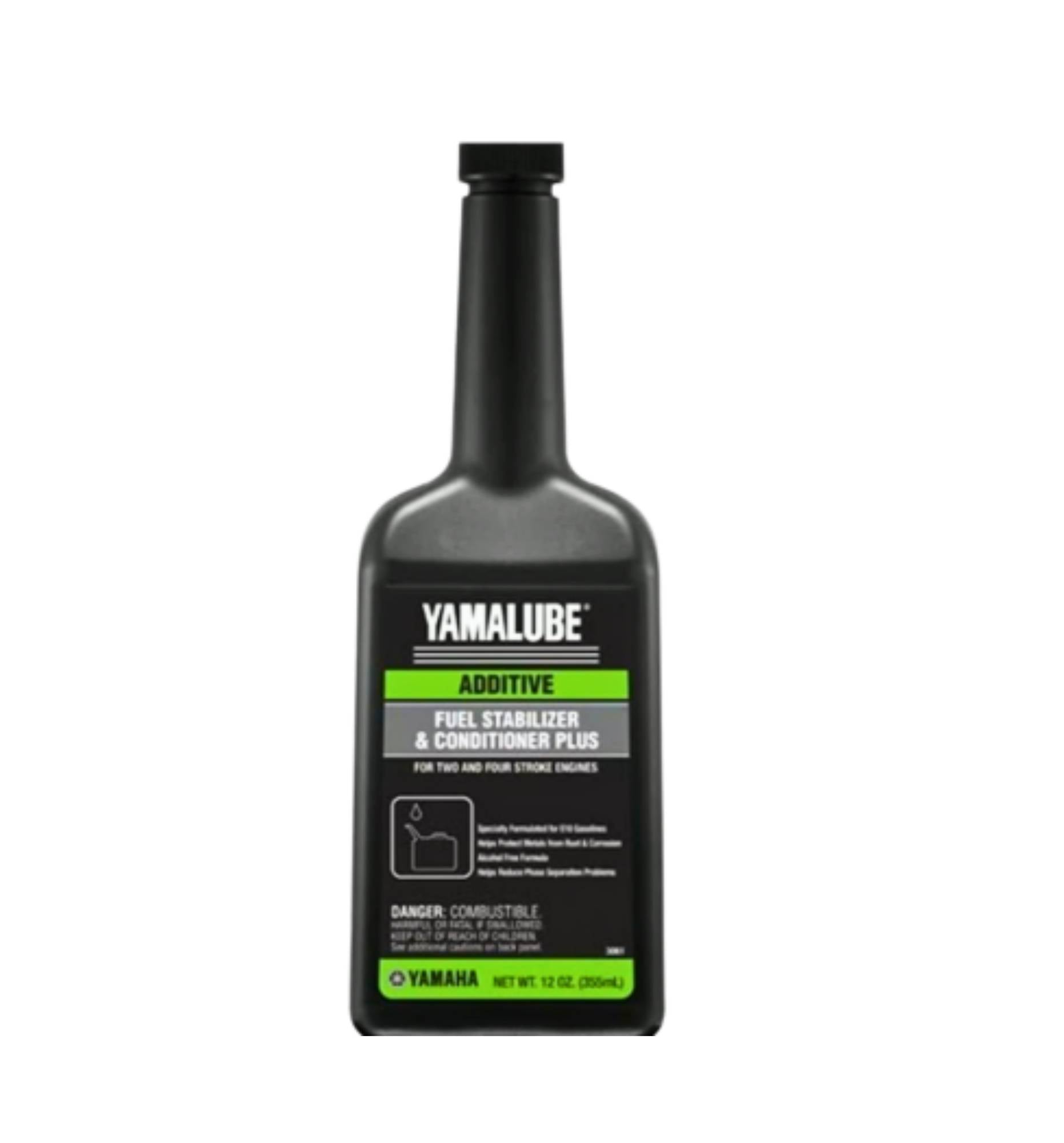 Yamalube Fuel Stabilizer & Conditioner Plus – 12 oz. Bottle – ACC-FSTAB-PL-12 – OEM