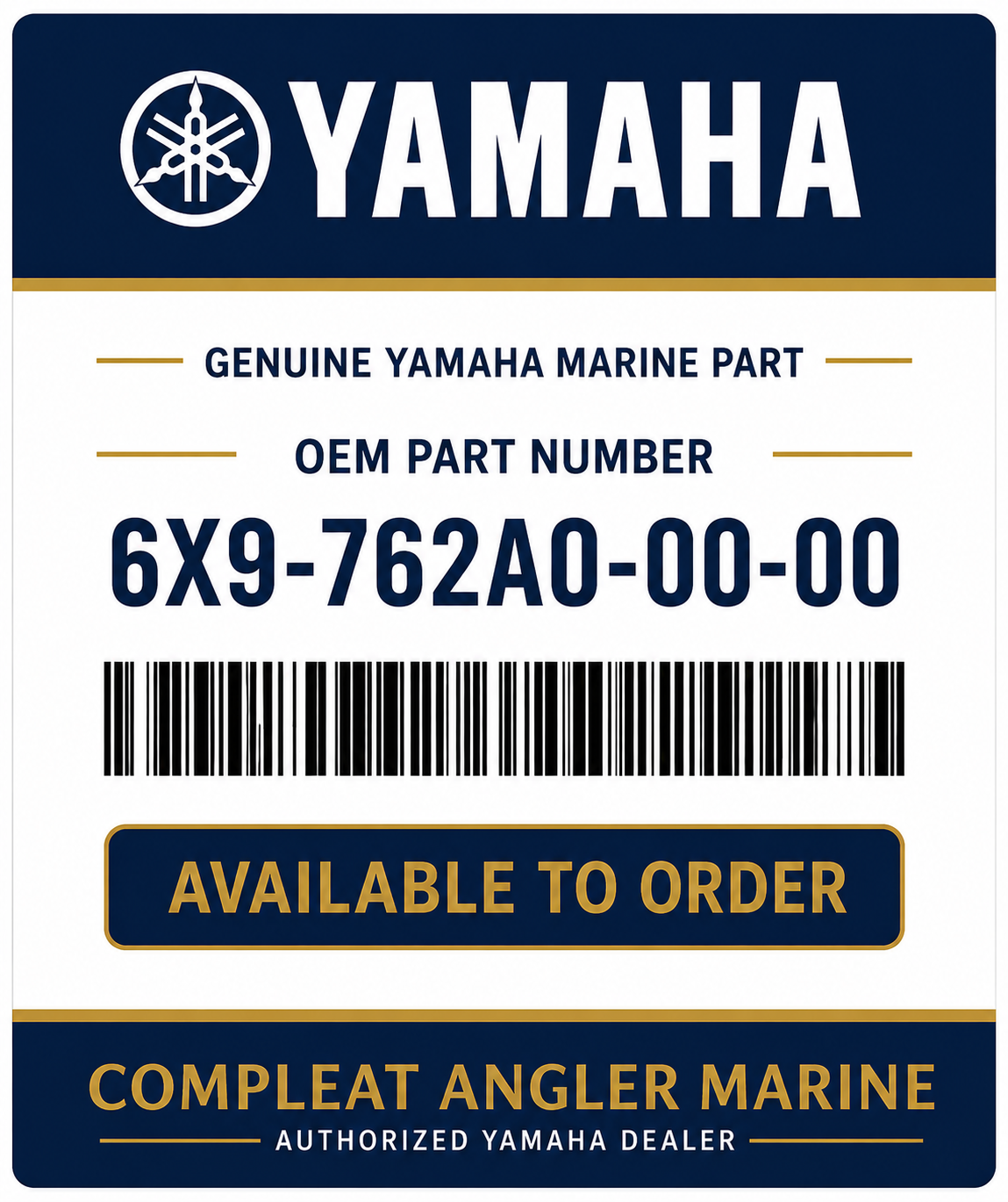 Yamaha 6X9-762A0-00-00 | Helm Master EX Start/Stop Button Cover