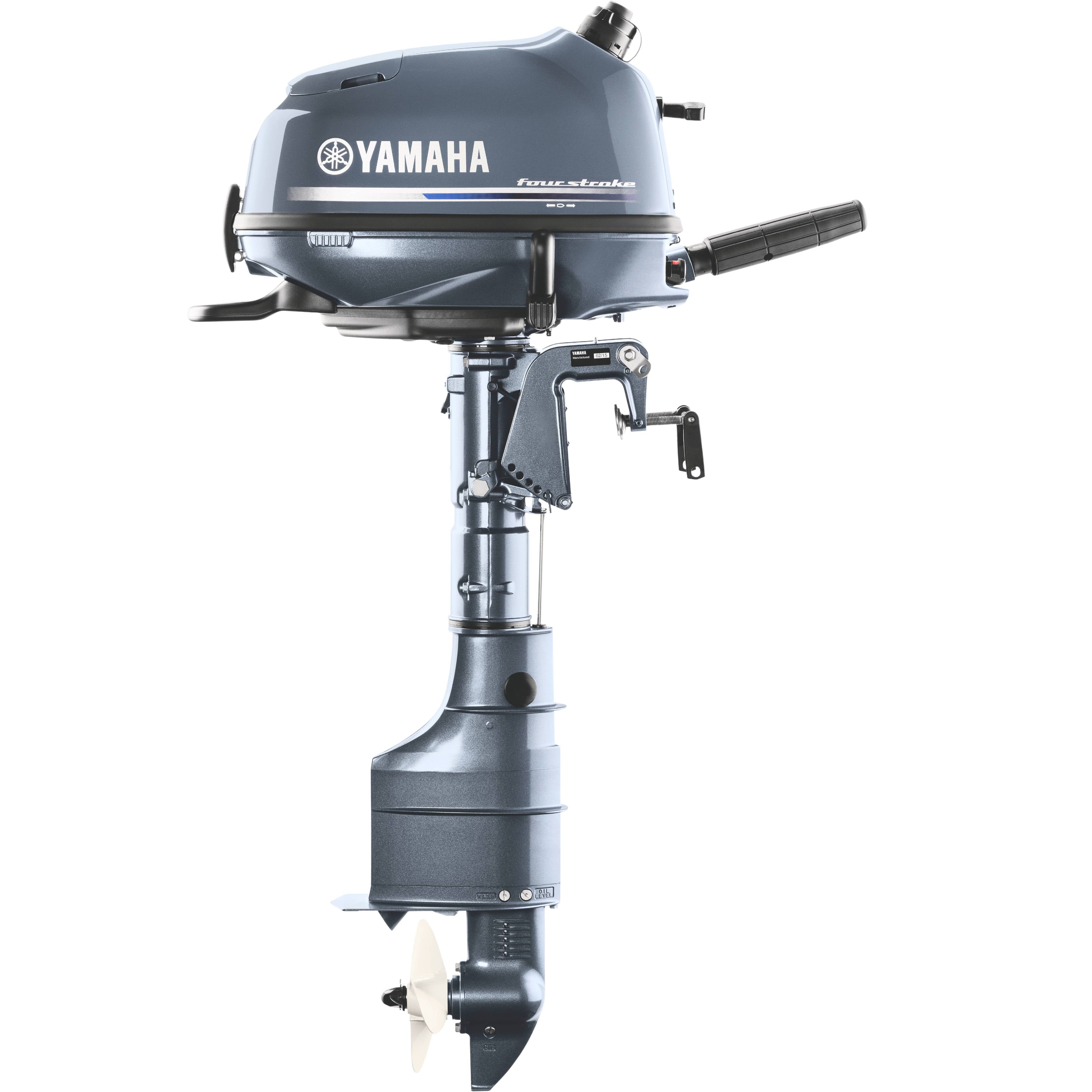 Yamaha F4LMHA Outboard | 4HP, Tiller, 20” Shaft, Manual Start, Grey – OEM