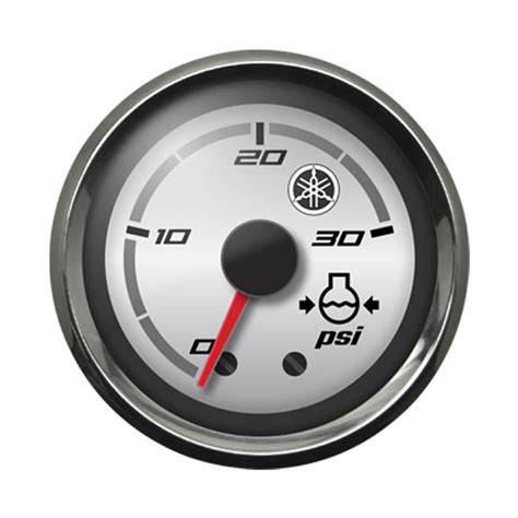 Yamaha Sport Series 2" Analog Water Pressure Gauge