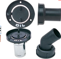 Yamaha Oil Deck Filler Kit | Straight, Keyless Screw-On Cap | ABB-PLATE-DE-CK