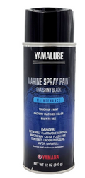 Yamalube Marine Spray Paint – NA Shiny Black – ACC-MRNPA-IT-NA – OEM