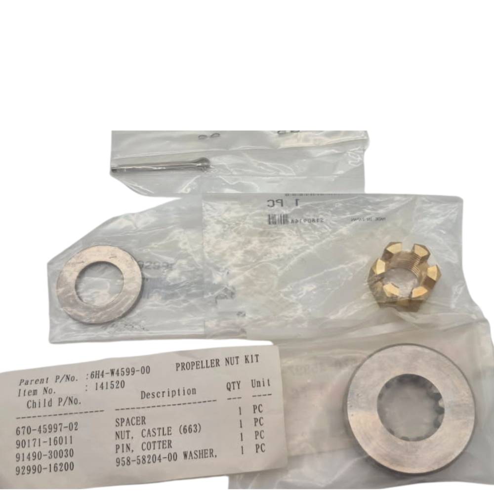 Yamaha 4-Stroke F40 (99) / F50 (95~00) Propeller Hardware Kit – 6H4-W4599-00-00 – OEM