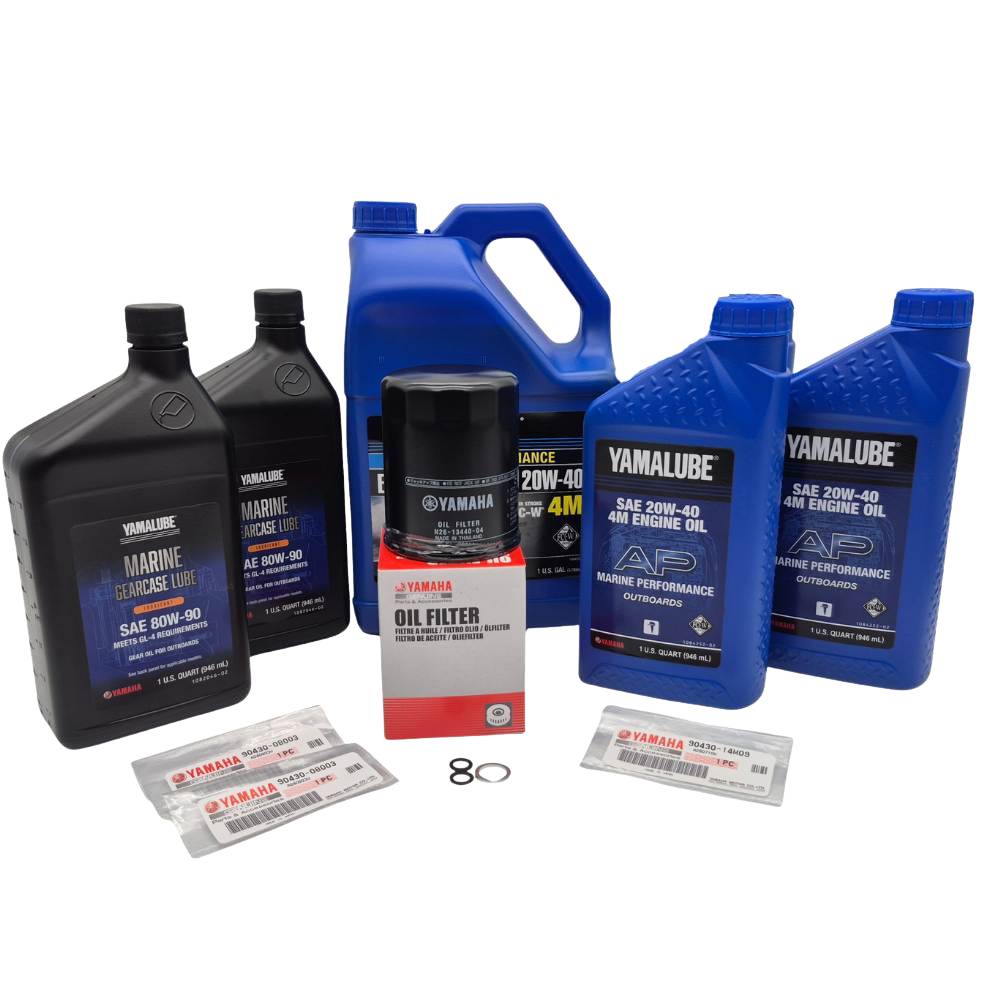 F200~F250 (3.3L) Oil Change Kit – 20W-40 – YAM-OILKIT-006 – OEM